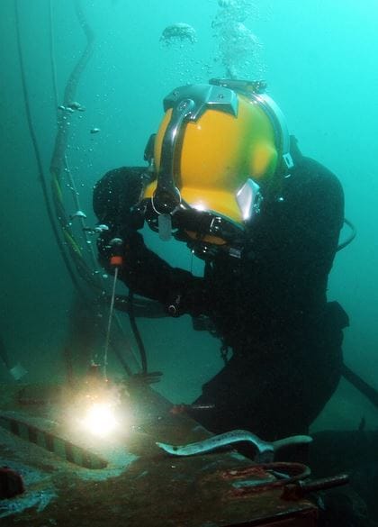 underwater welding