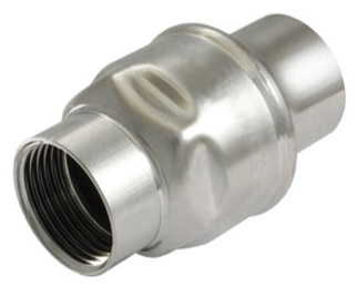 Tameson stainless steel in-line check valve