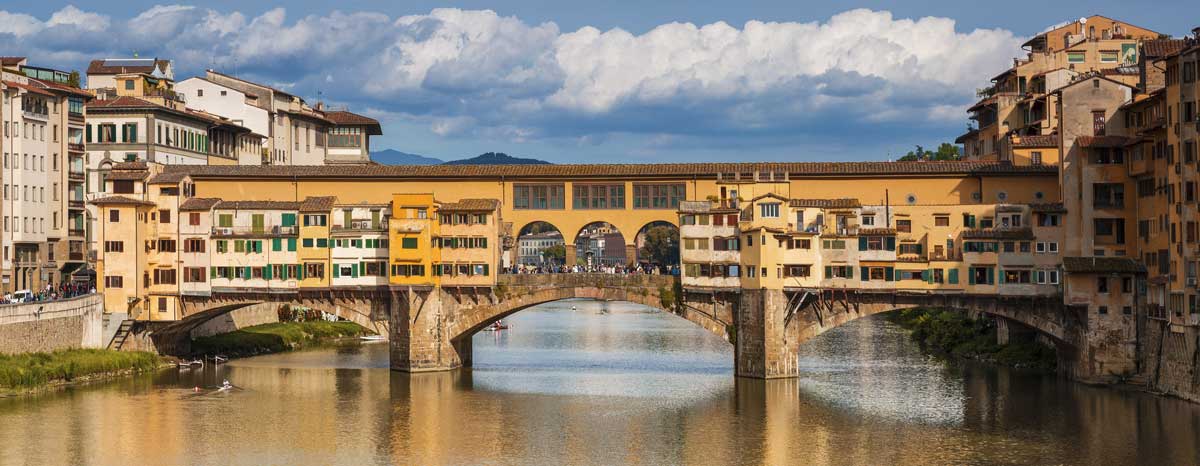 Ponte Vecchio bridge in Florence