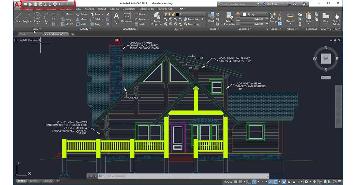Autocad 2D drafting