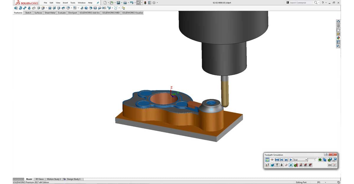 CAM software SolidWorks