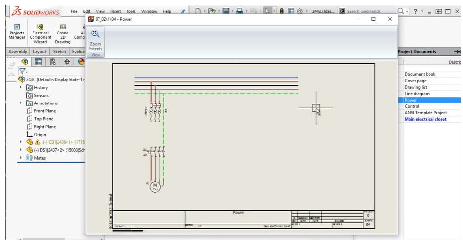 solidworks electrical schematic