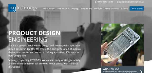eg technology cambridge