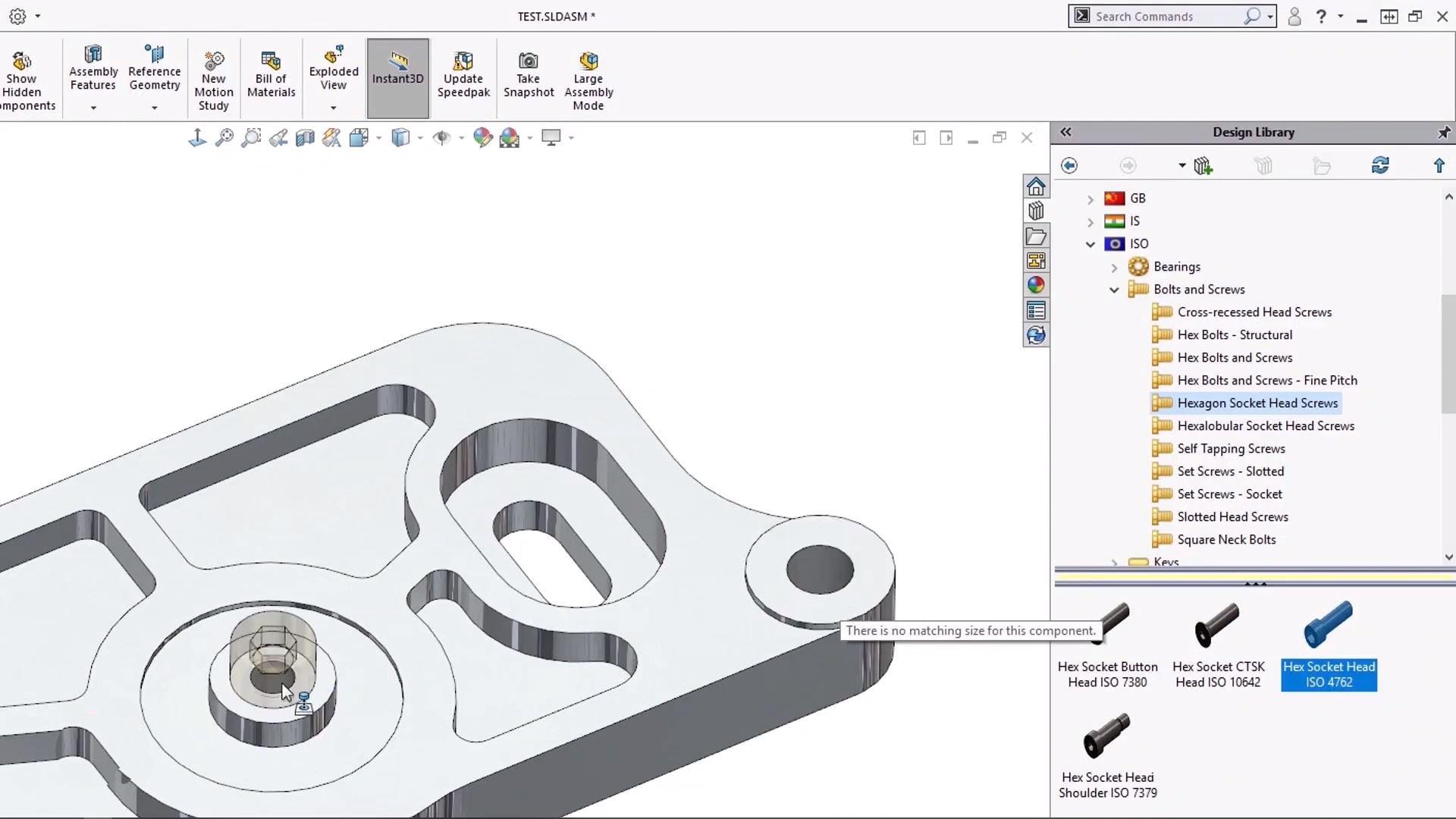 Solidworks Design Toolbox