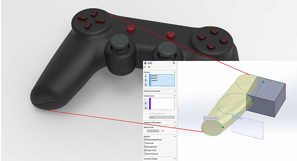 Solidworks-loft