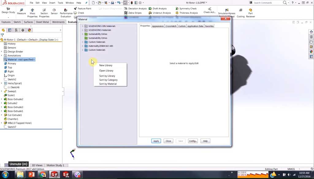 solidworks-material-library