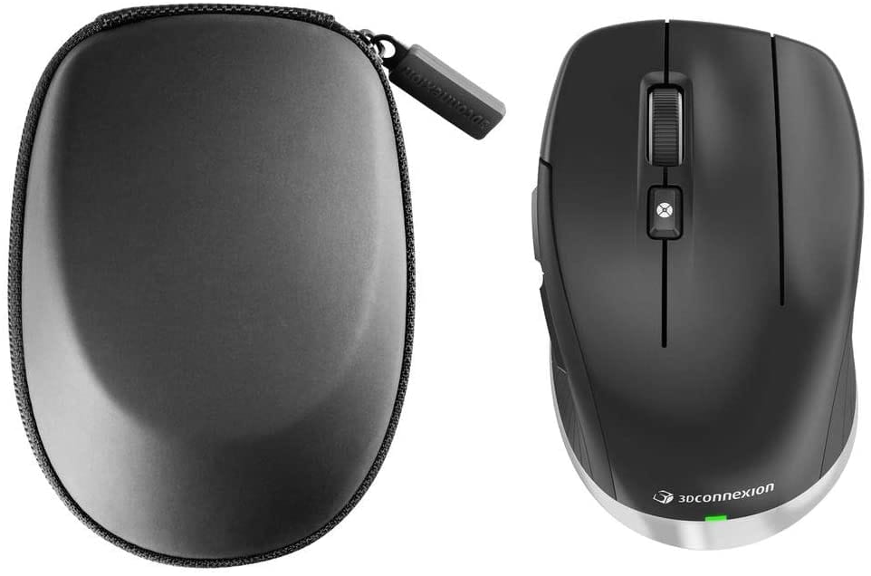 Best mouse for CAD: 3DConnexion CadMouse Compact Wireless 3DX-700082, Black