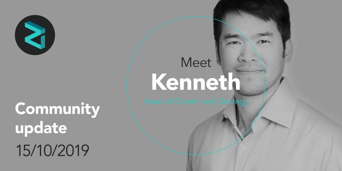 Zilliqa Community Update 15 October 2019 — Welcoming our New Head of Growth and Strategy