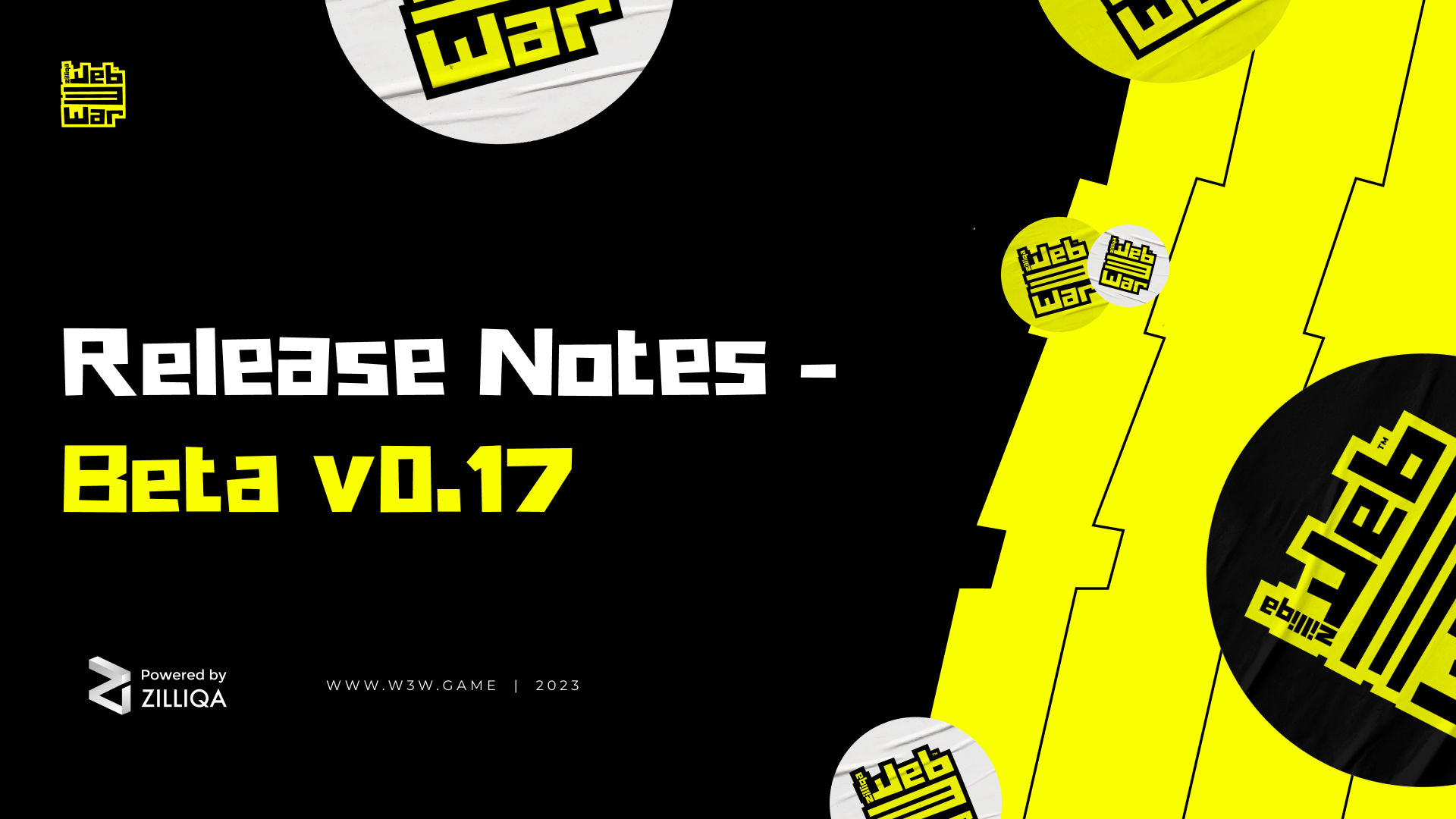 WEB3WAR beta v0.17 release notes