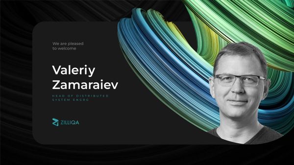 Valeriy Zamaraiev appointed Zilliqa’s Head of Distributed System Engineering