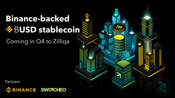 Binance-backed BUSD to come to Zilliqa blockchain