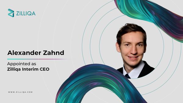 Alexander Zahnd appointed as Zilliqa Interim CEO