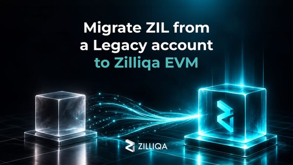 Migrate ZIL from a Legacy account to Zilliqa EVM