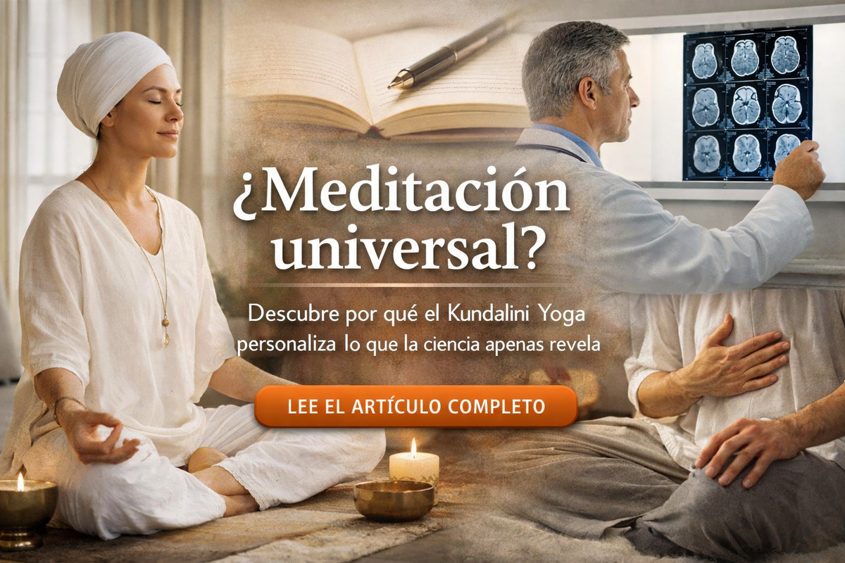 La meditación no es universal: por qué el Kundalini Yoga ya resolvía lo que la ciencia apenas confirma