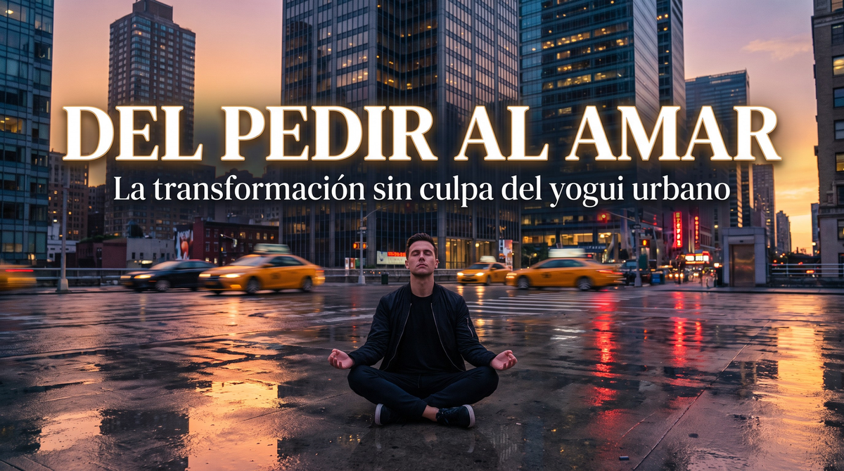 Del Pedir al Amar: La transformación sin culpa del yogui urbano