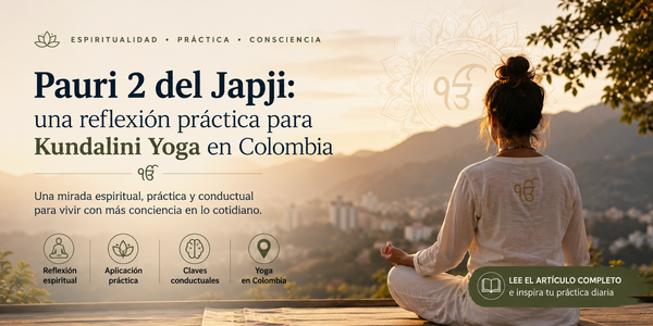 Pauri 2 del Japji: vivir el orden de la vida desde el Kundalini Yoga