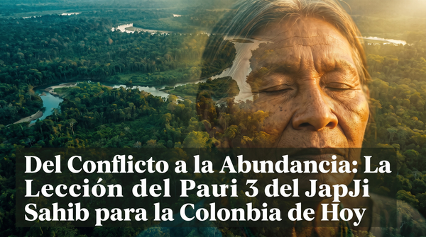 Del Conflicto a la Abundancia: La Lección del Pauri 3 del JapJi Sahib para la Colombia de Hoy
