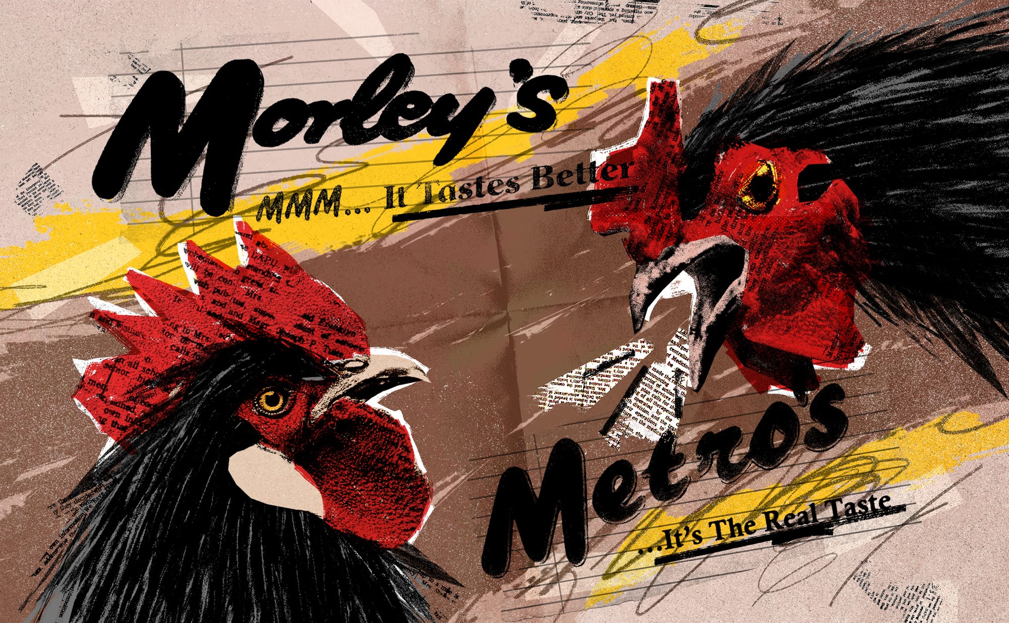 The great chicken shop war