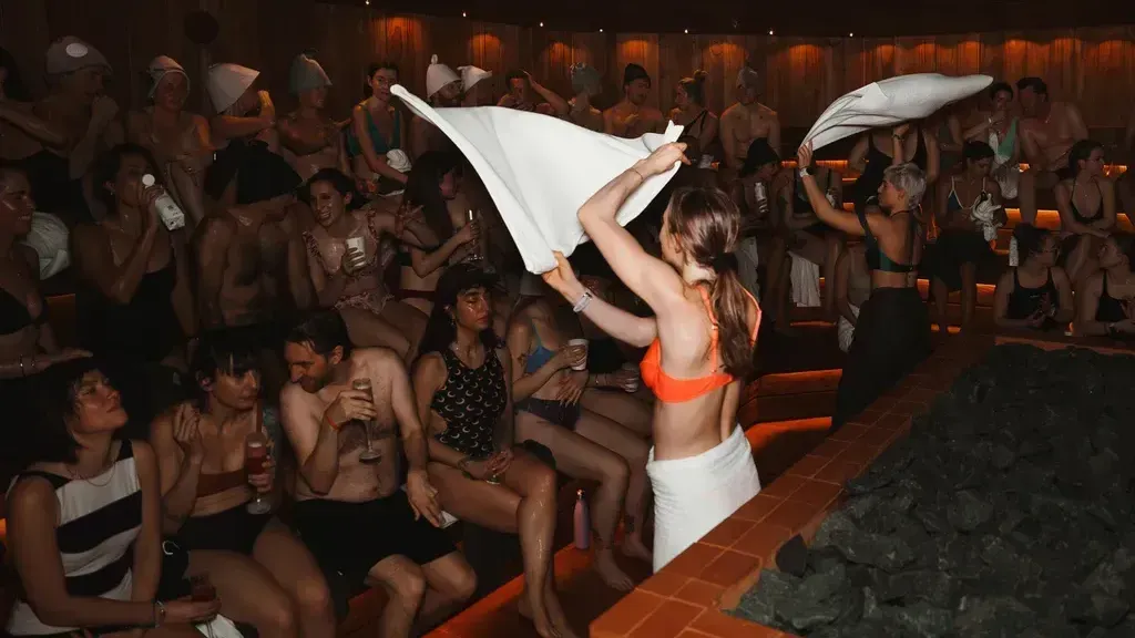 "Things get pretty crazy later on": how sauna became London's hottest activity