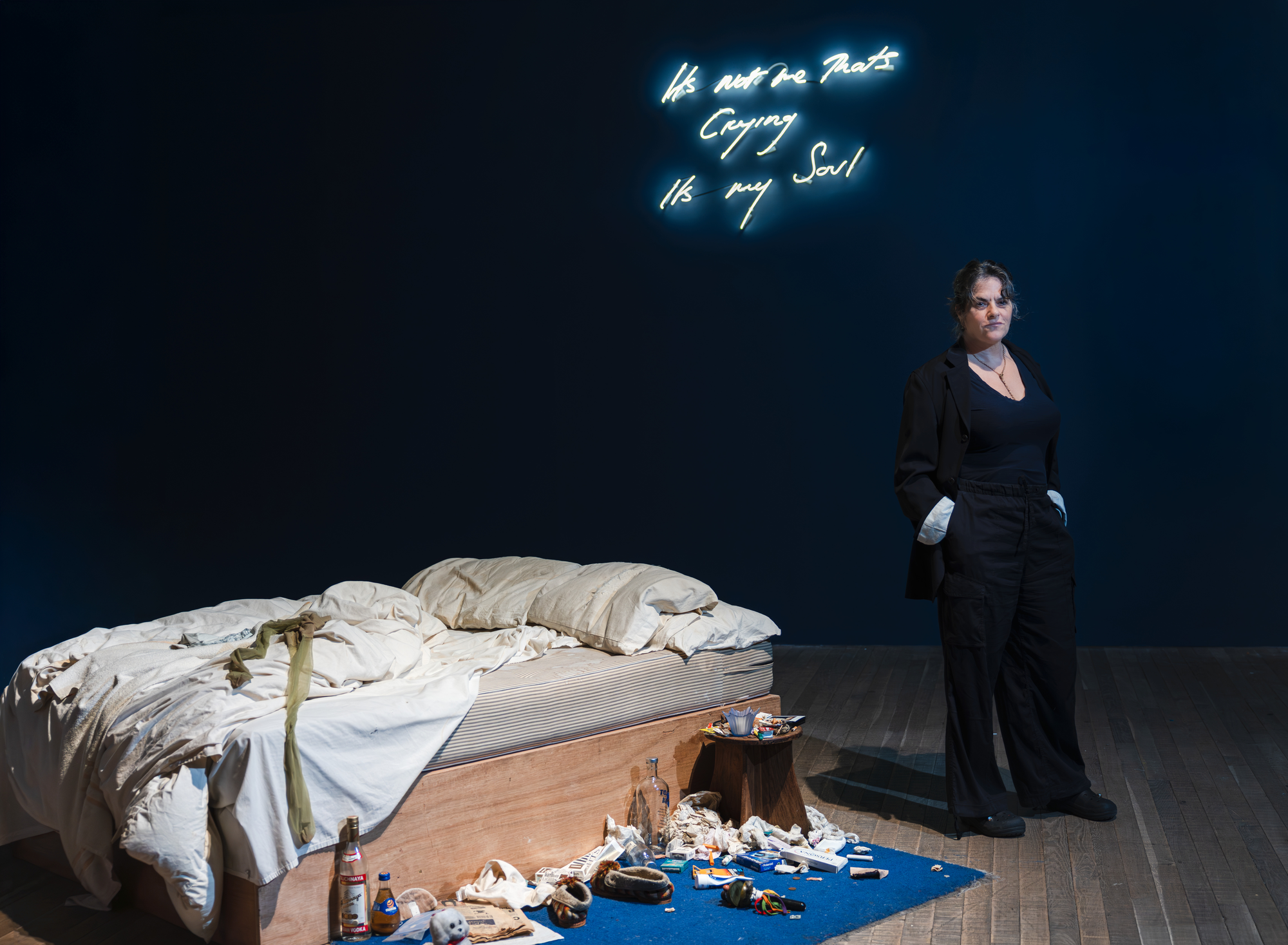 Tracey Emin asserts her genius with blood, guts and an unmade bed