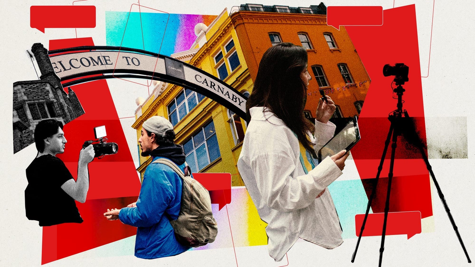 Faked videos, a secret WhatsApp group and the art of outrage: How TikTokkers conquered Carnaby Street