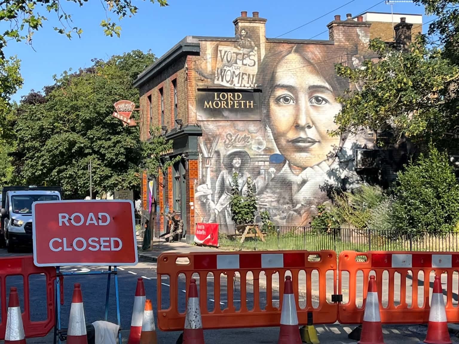 How high temperatures and Thames Water delays put an East London pub out of action