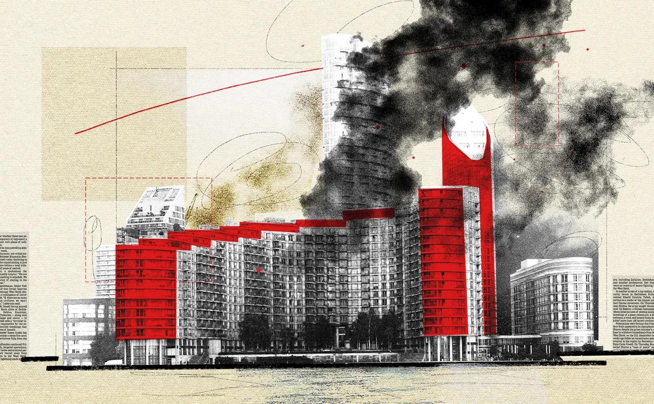 New Providence Wharf had everything — until the fires started