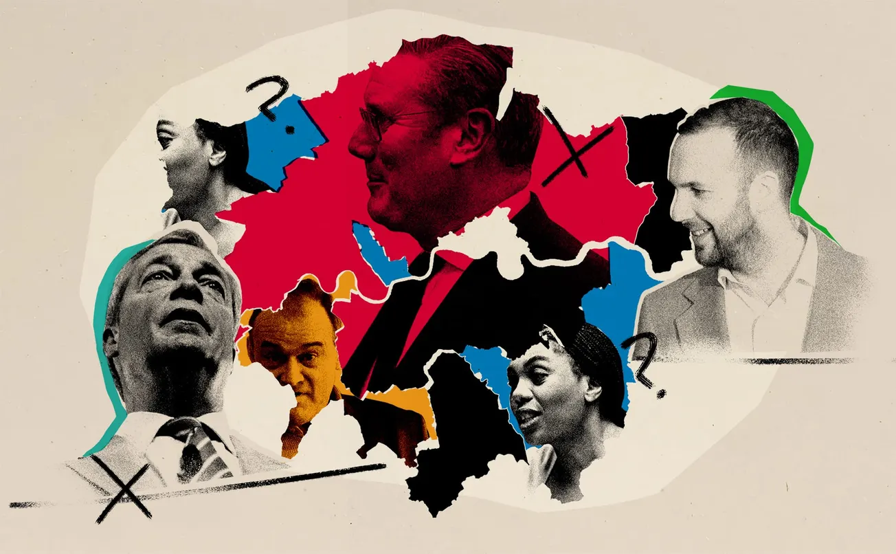 The borough-by-borough data that shows Labour in trouble