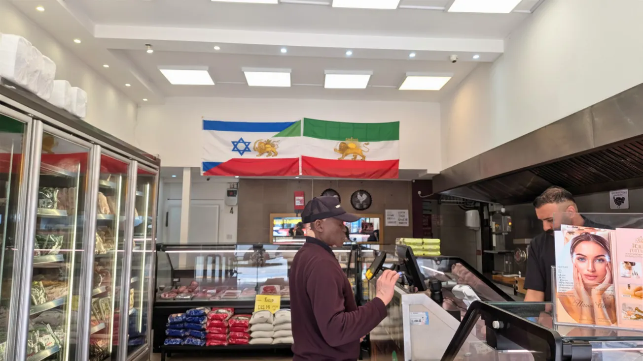 The flag police of Finchley