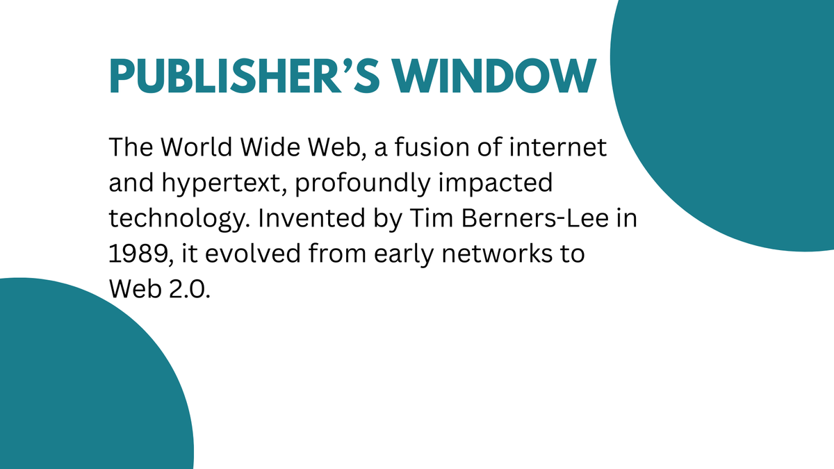 The World Wide Web