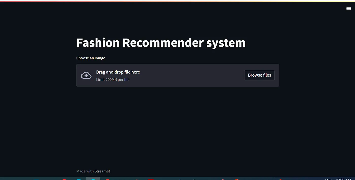 Fashion recommend system