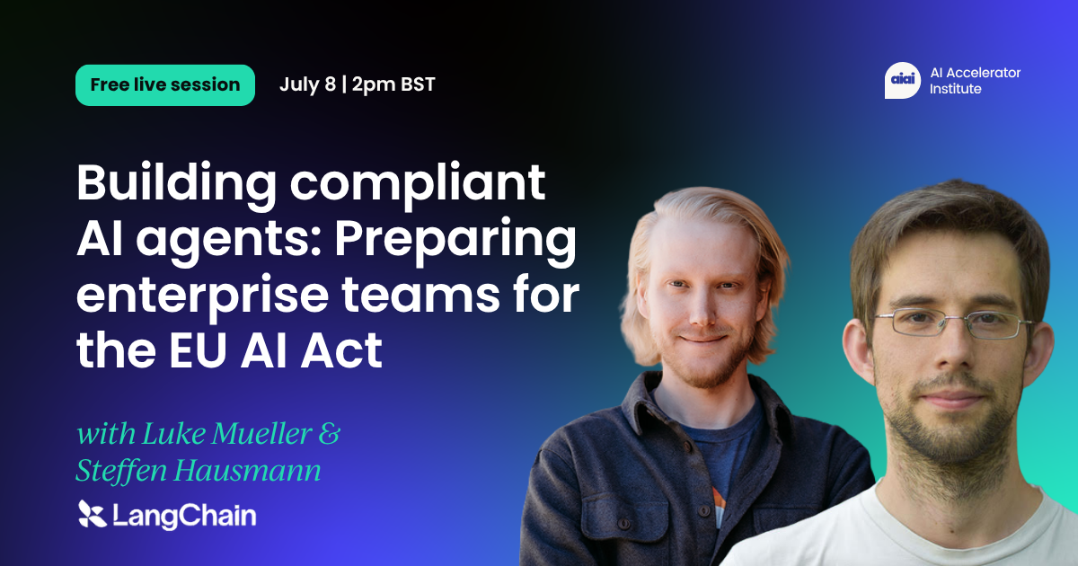 Building compliant AI Agents: Preparing Enterprise teams for the EU AI Act
