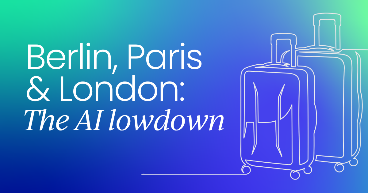 Berlin, Paris, London: how Europe's AI hubs are diverging