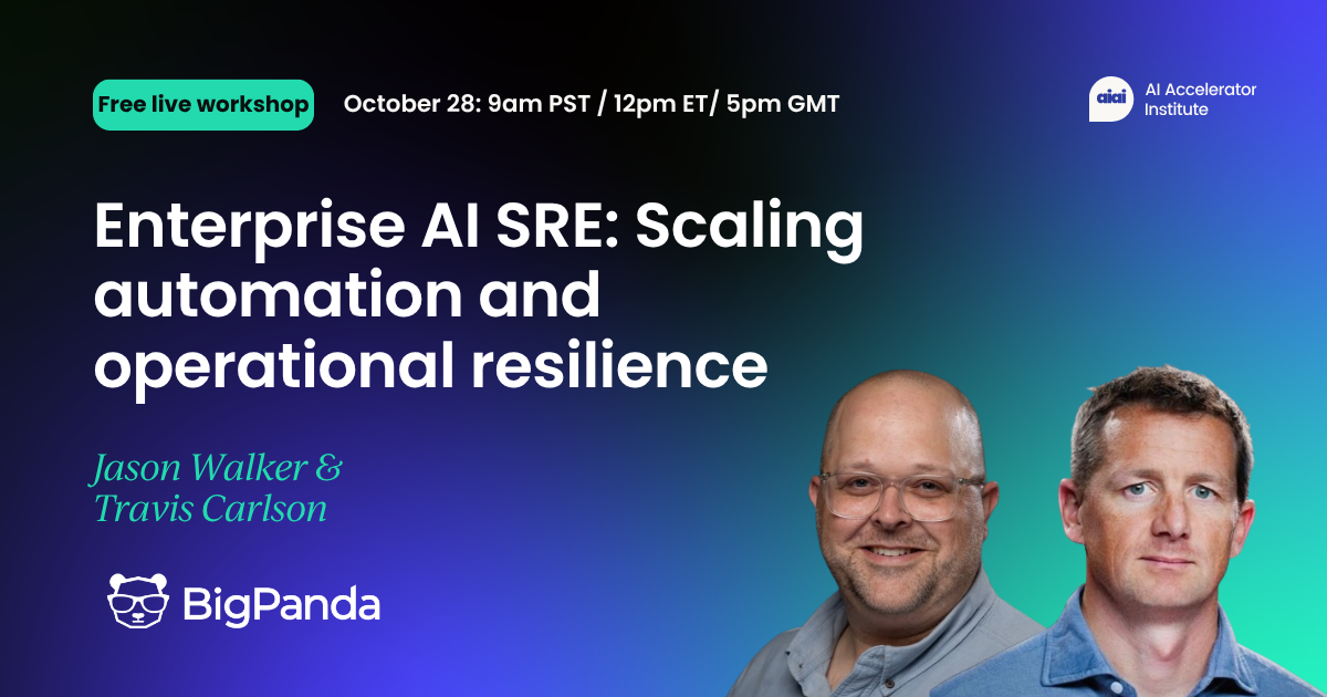 Enterprise AI SRE: Scaling automation and operational resilience