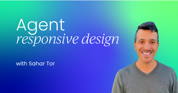 Agent-Responsive Design: Rethinking the web  for an agentic future