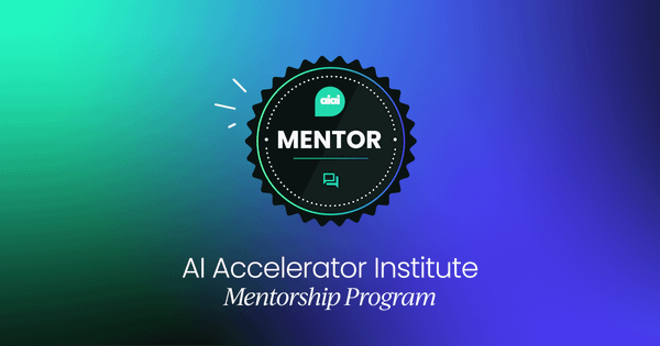 AI Accelerator Institute  Mentorship program