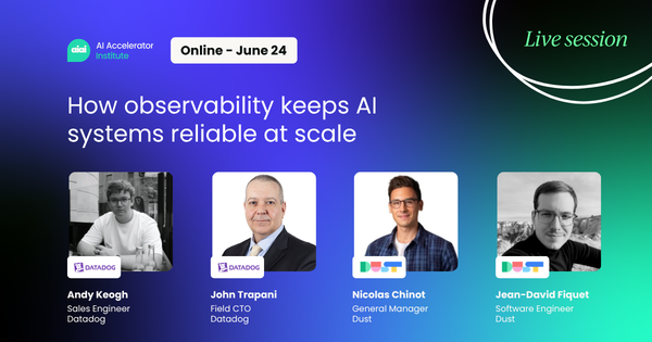 How observability keeps AI systems reliable at scale