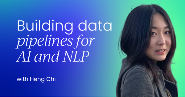 Building efficient data pipelines for AI and NLP applications in AWS