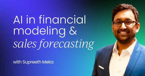 How AI is transforming financial modeling  & sales forecasting in enterprise tech