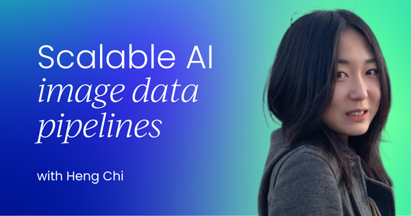 Building scalable image data pipelines  for AI training