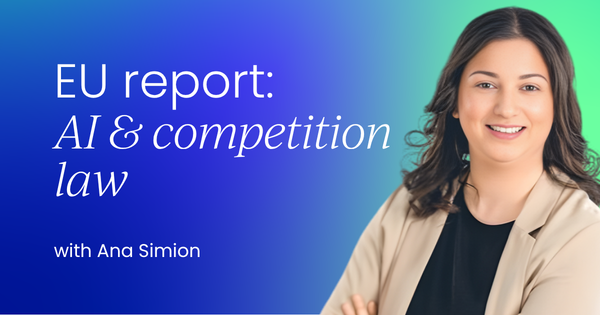 What does the EU competitiveness report say about  AI and Competition Law?