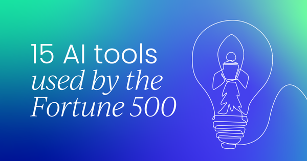 The 15 AI tools Fortune 500  companies are using in 2026