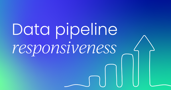 Top 5 areas in the data pipeline with the least responsiveness