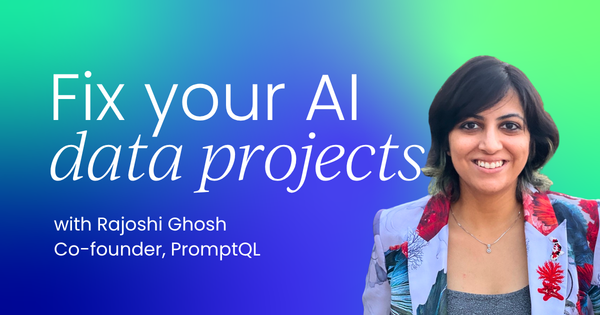 Why your AI on data projects  keep failing (and what fixes it)