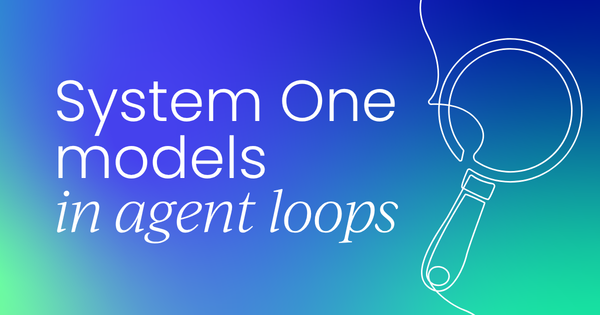 System One models:  why fast AI agents act wrong