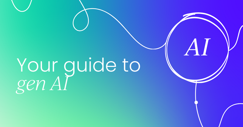 What is generative AI?  And how does it work?