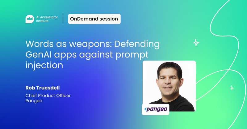 Words as weapons: Defending genAI apps against prompt injection