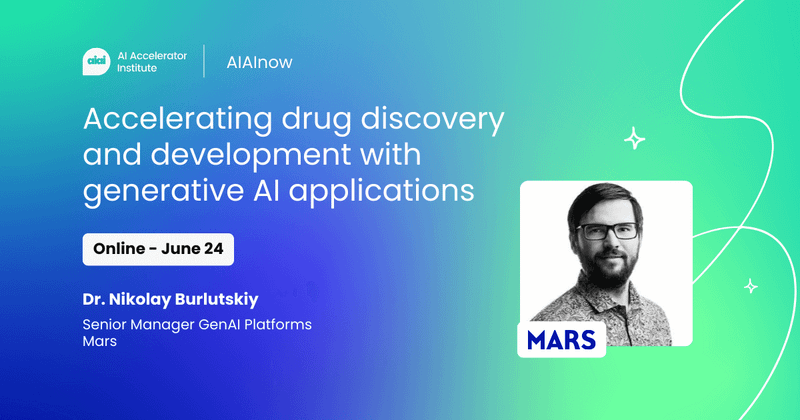 Accelerating drug discovery and development with generative AI applications