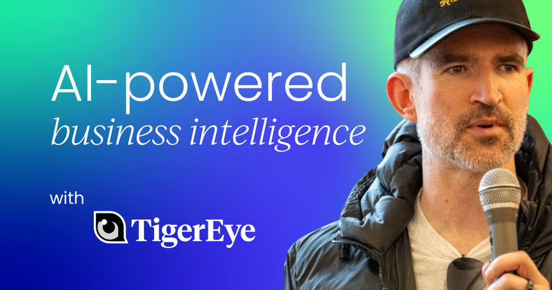 How TigerEye is redefining  AI-powered business intelligence