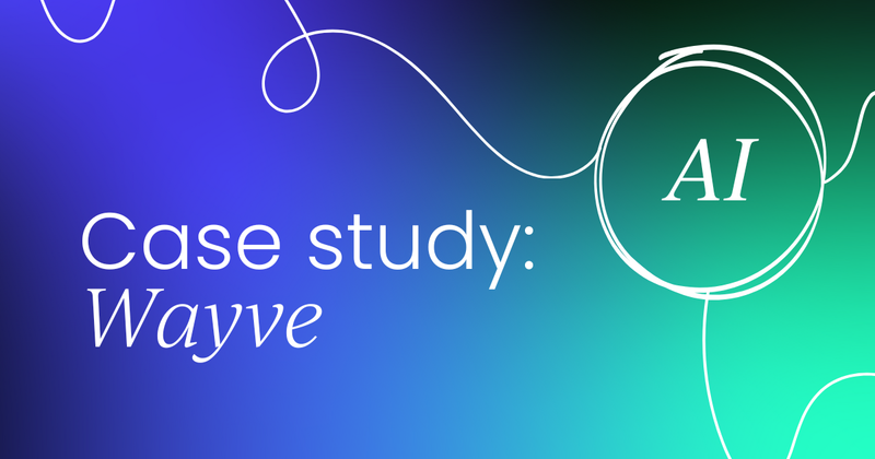 Case study: Wayve